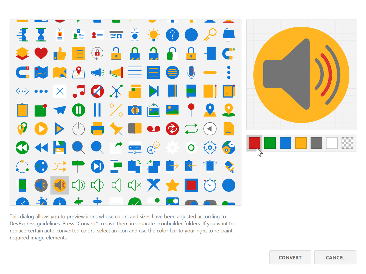 DevExpress WinForms SVG Icon Builder 商品画像