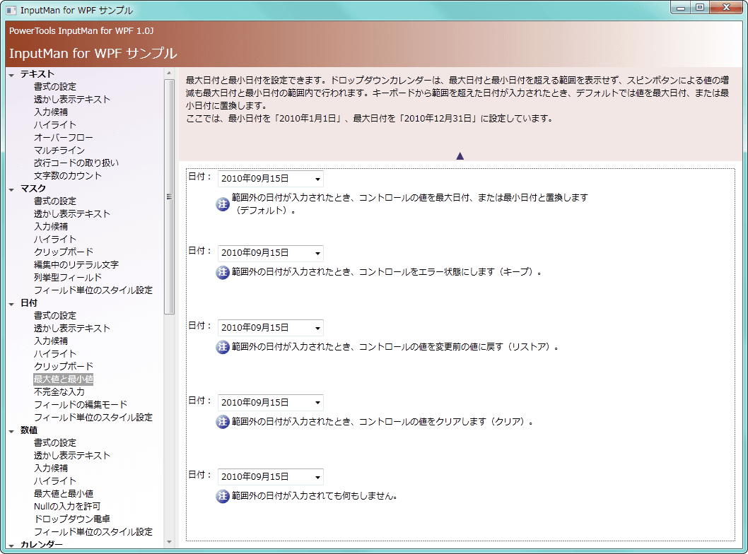 InputManPlus for WPF（日本語版） 商品画像