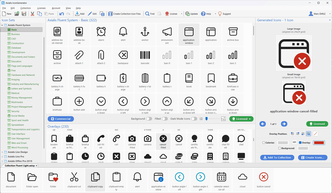 Axialis Fluent Pro Vector Icons 商品画像