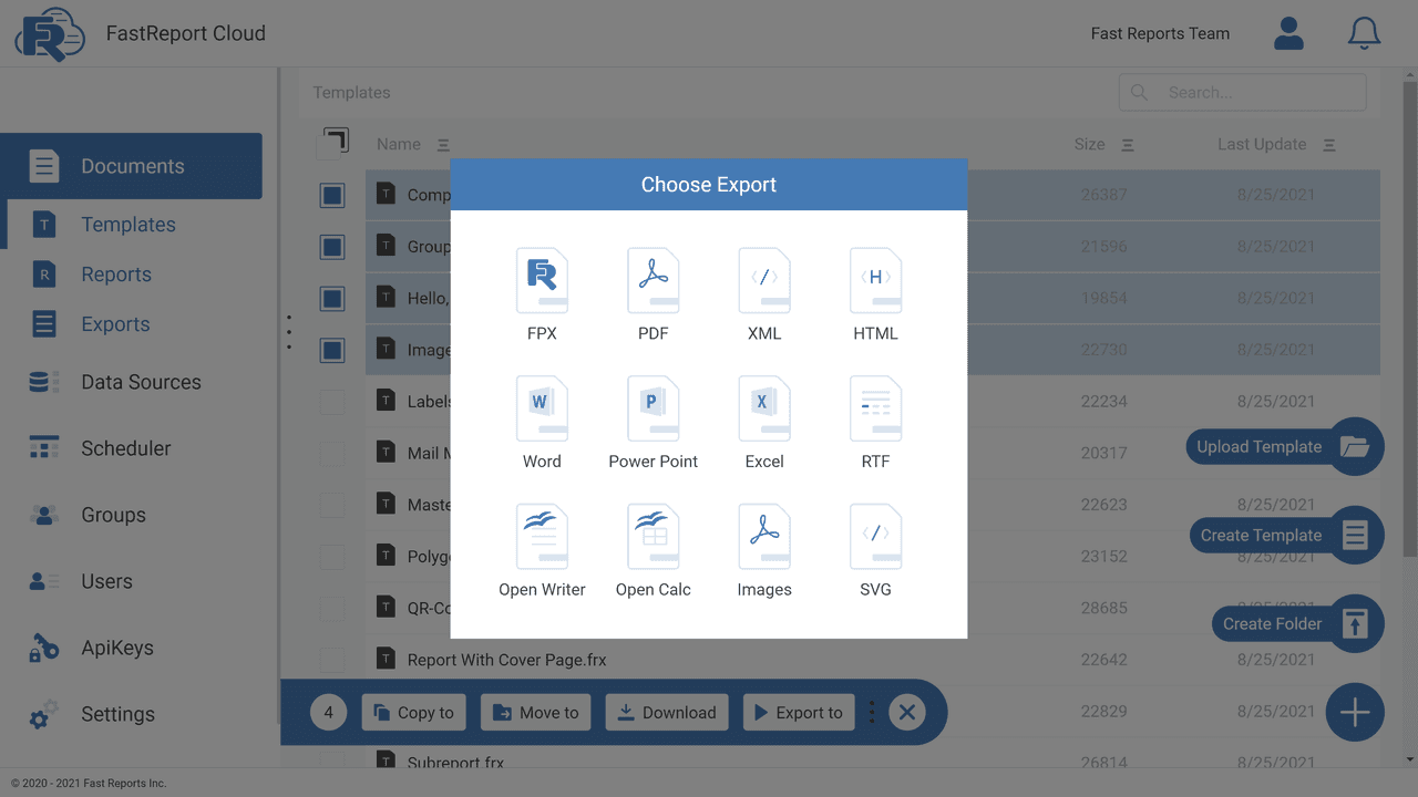 FastReport Cloud（英語版） 商品画像