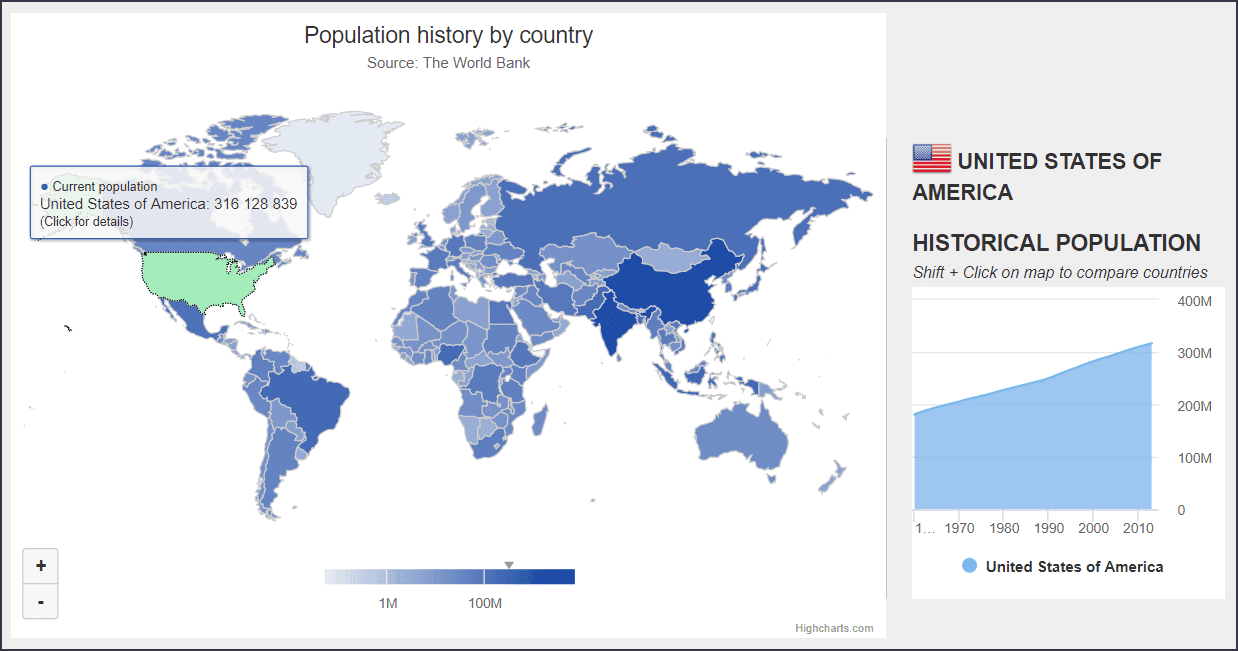 Highcharts Maps （英語版） 商品画像