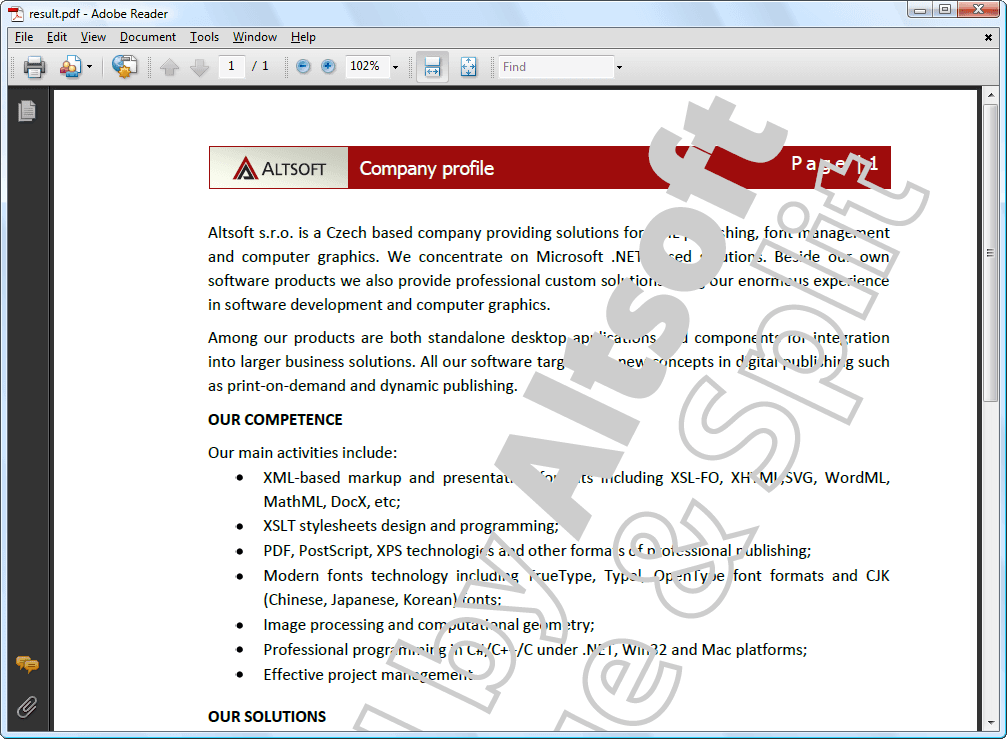 MergeSplit PDF がリリース