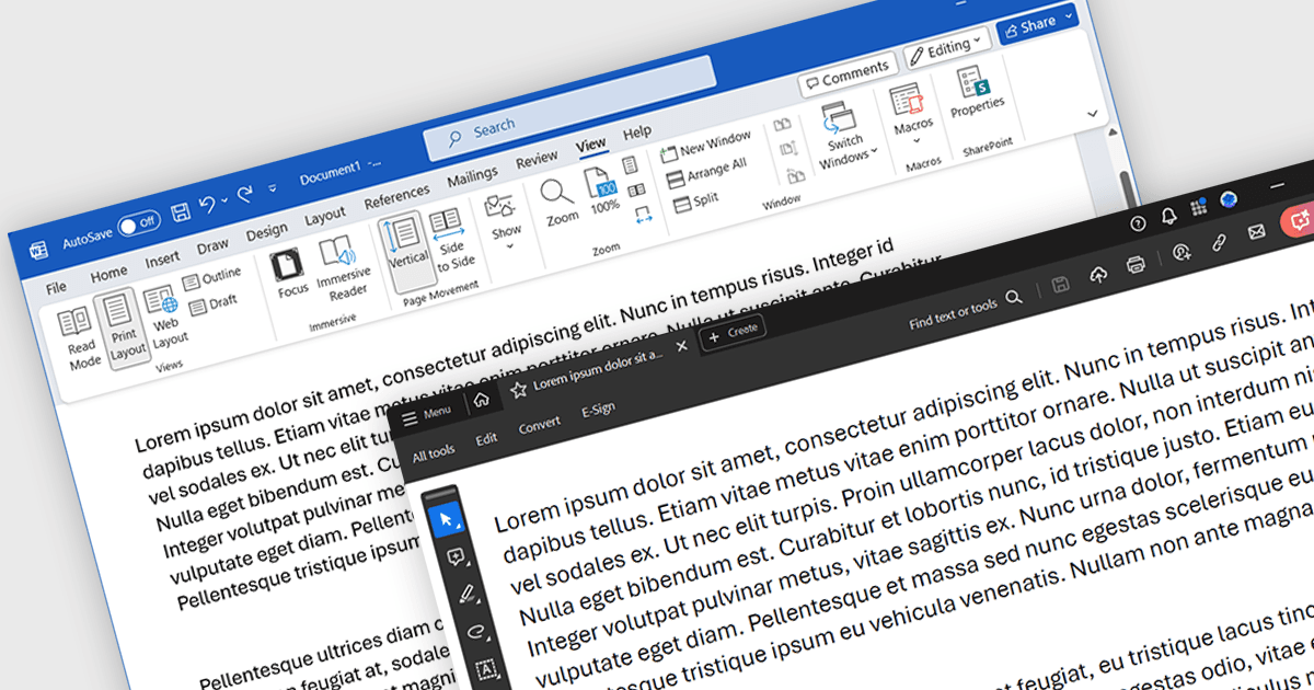 WordからPDFへの変換でワークフローを合理化