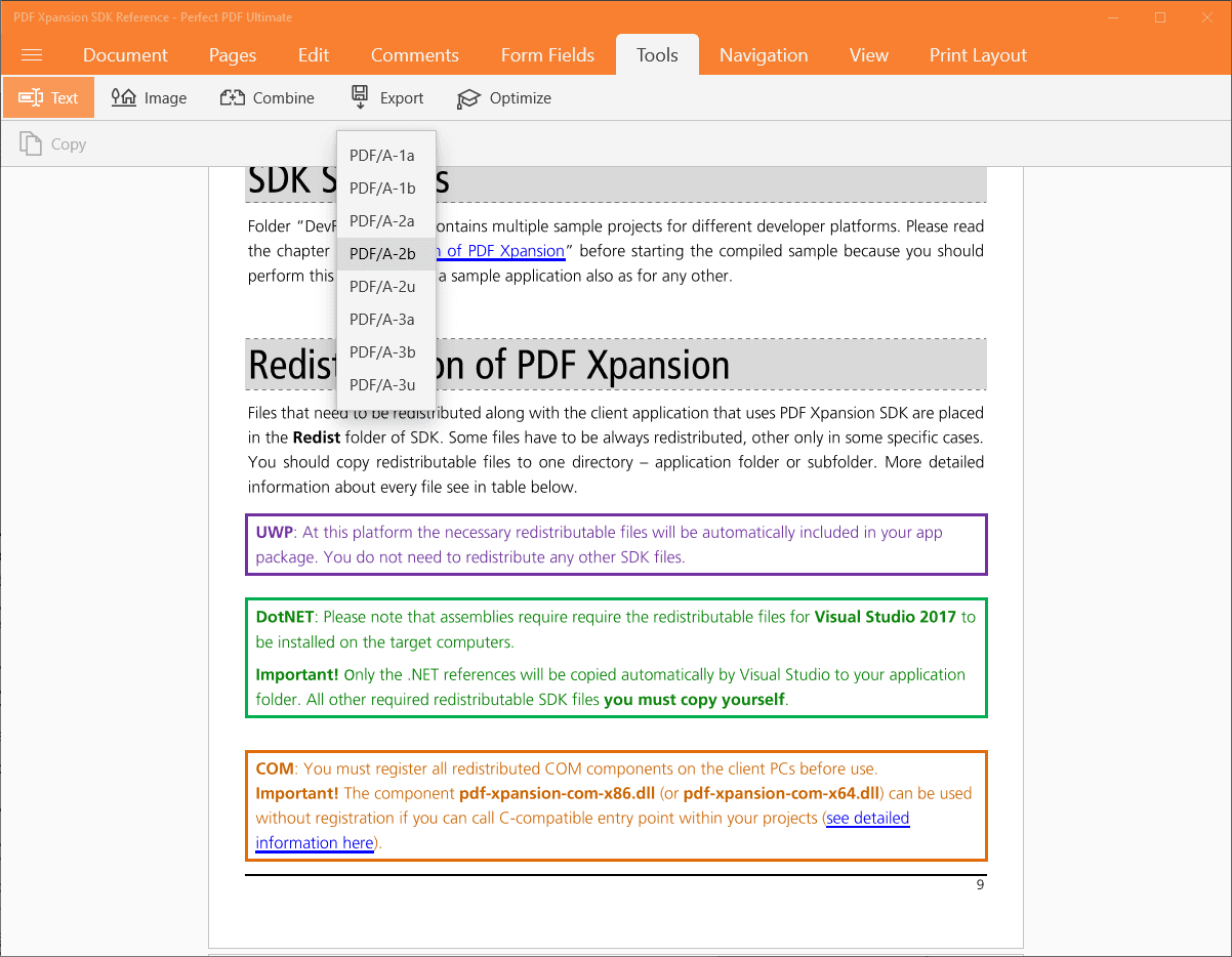 PDF Xpansion SDK - PDF/A Converter（英語版） 商品画像