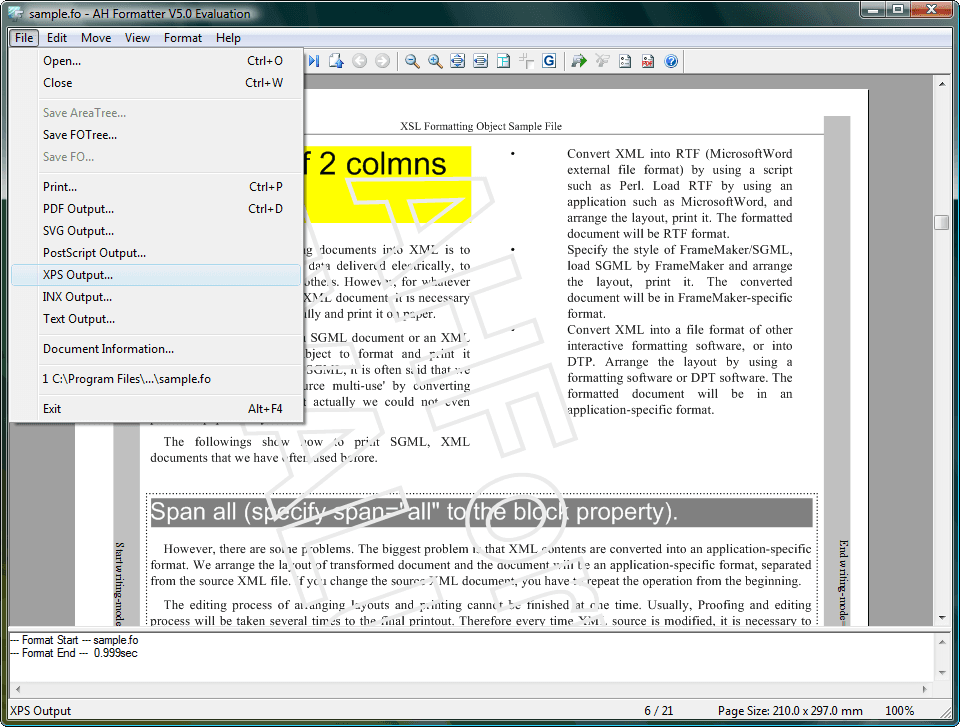 AH Formatter (XSL + CSS) 商品画像