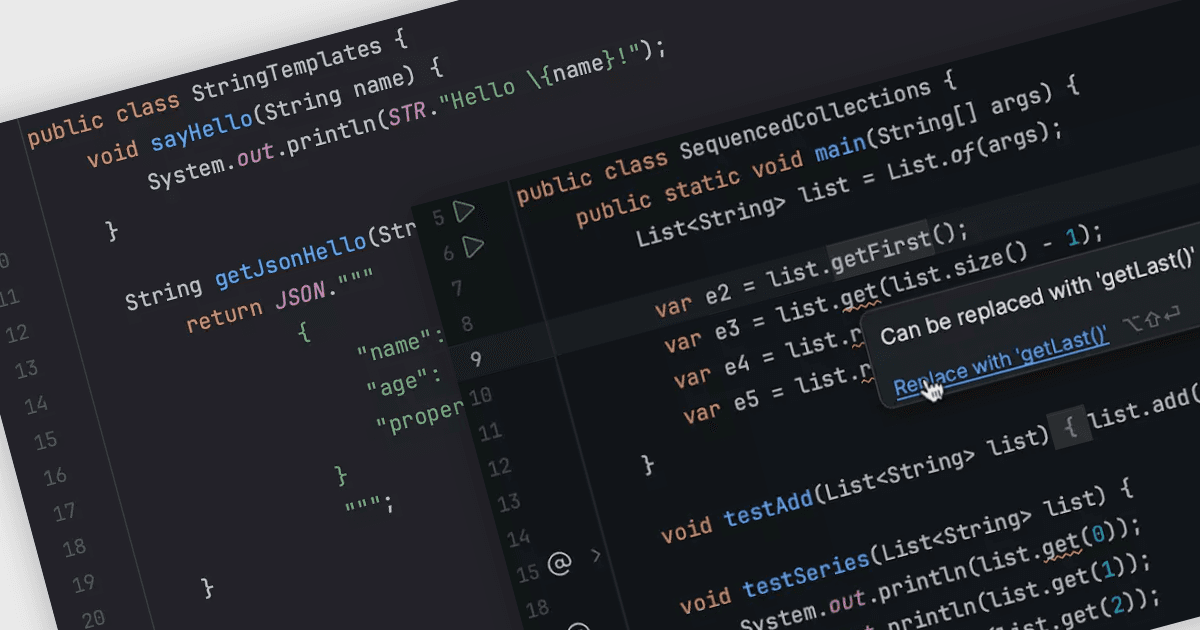 Java 21の新機能を使用したアプリケーションを作成