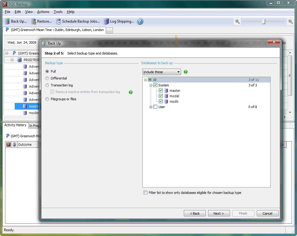 SQL Backup Pro （英語版） 商品画像