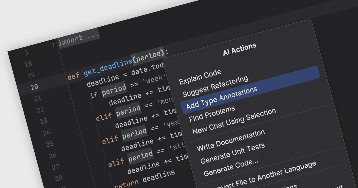 AIを使用したPythonの型の注釈ドラフト