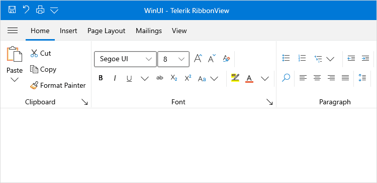 Telerik UI for WinUI 商品画像