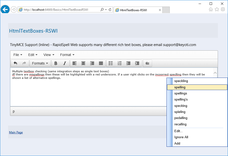 RapidSpell Web ASP.NET Dictionaries（英語版） 商品画像