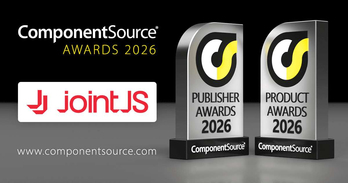 JointJS、2つのComponentSource賞を受賞
