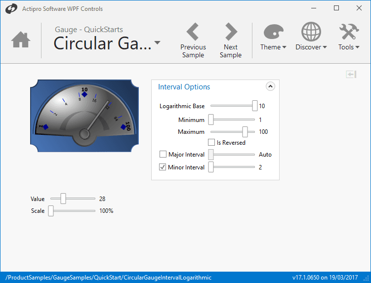 Actipro Gauge for WPF（英語版） 商品画像