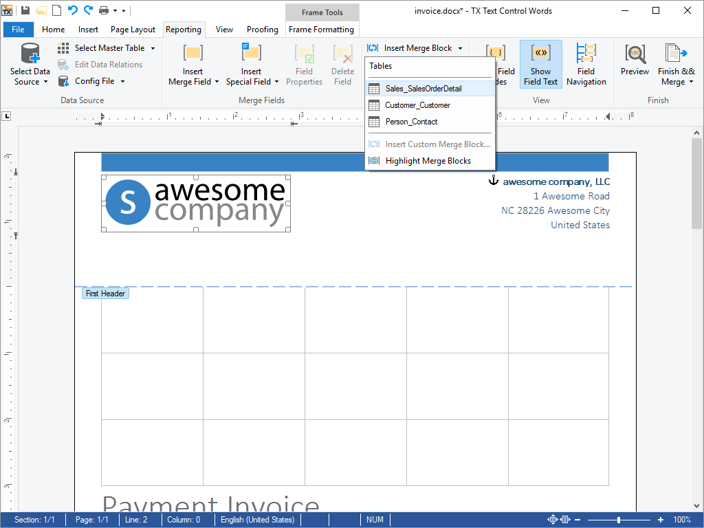 TX Text Control .NET for Windows Forms 商品画像
