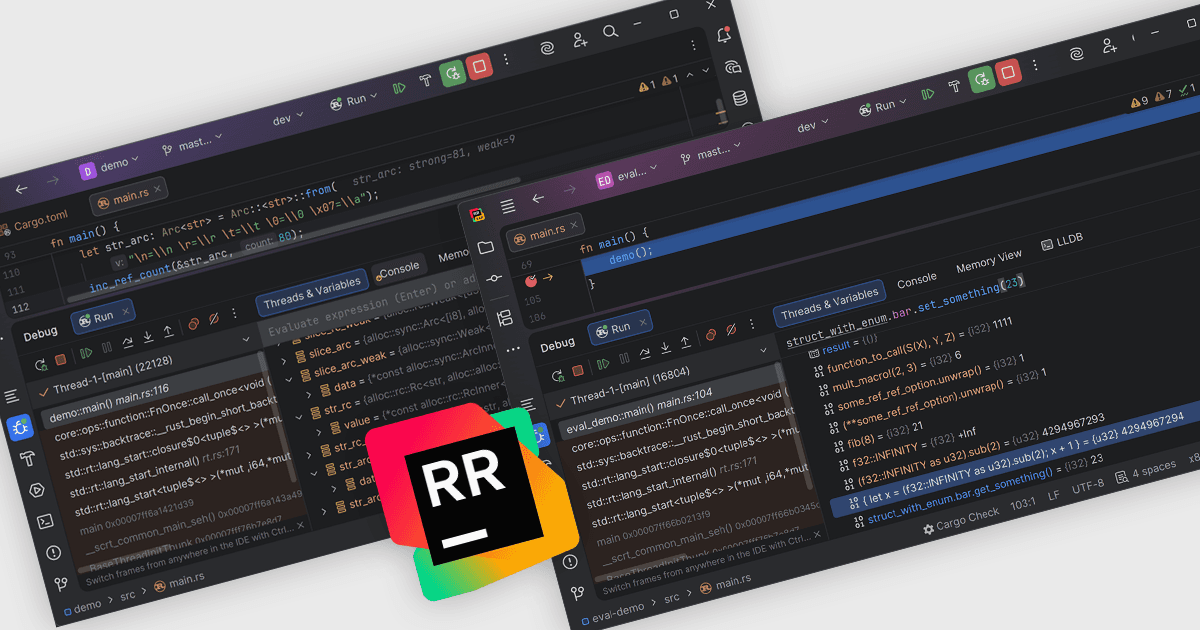 拡張されたLLDBでより多くのRust式を活用