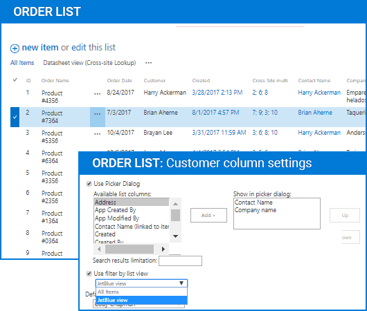 Cross-Site Lookup Column（英語版） 商品画像