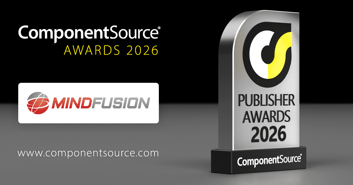 MindFusion Group、ComponentSourceアワードを受賞