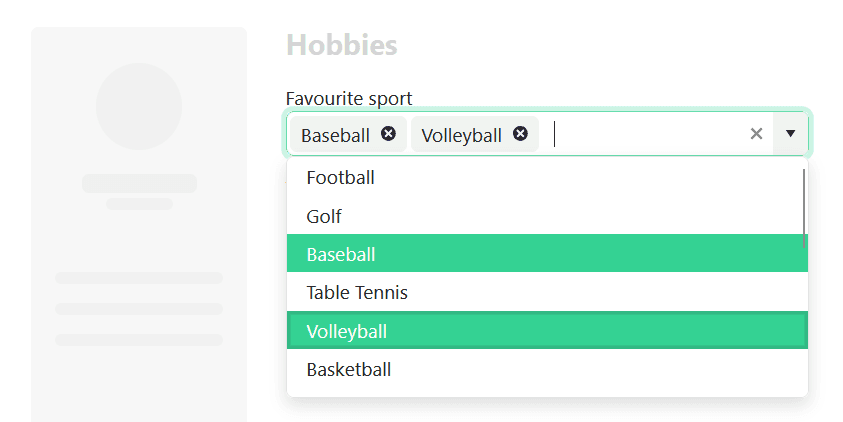 Telerik UI for ASP.NET Core UI Selection Controls 商品画像 Telerik UI for ASP.NET Core UI Selection Controls 商品画像