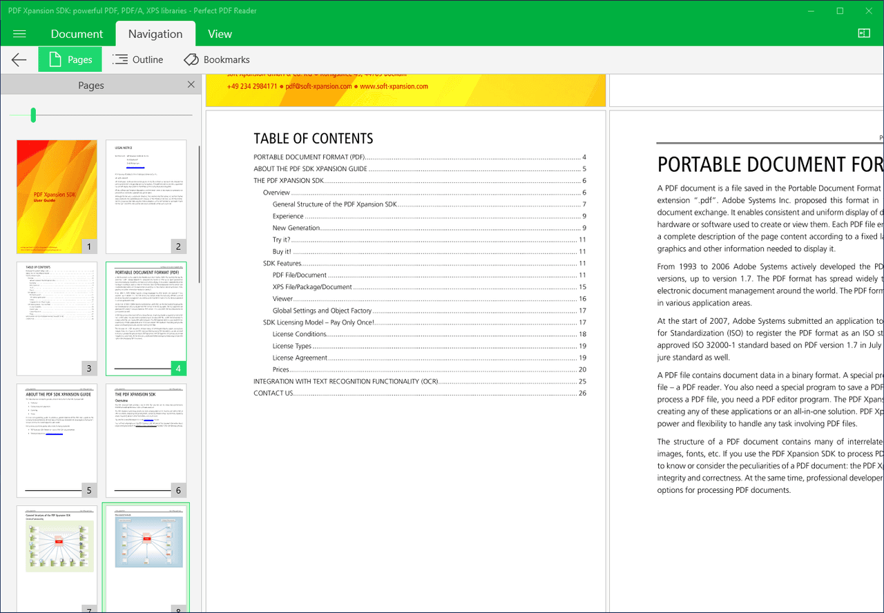PDF Xpansion SDK - PDF Viewer（英語版） 商品画像