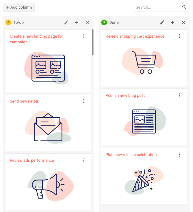 Telerik UI for ASP.NET MVC TaskBoard 商品画像 Telerik UI for ASP.NET MVC TaskBoard 商品画像