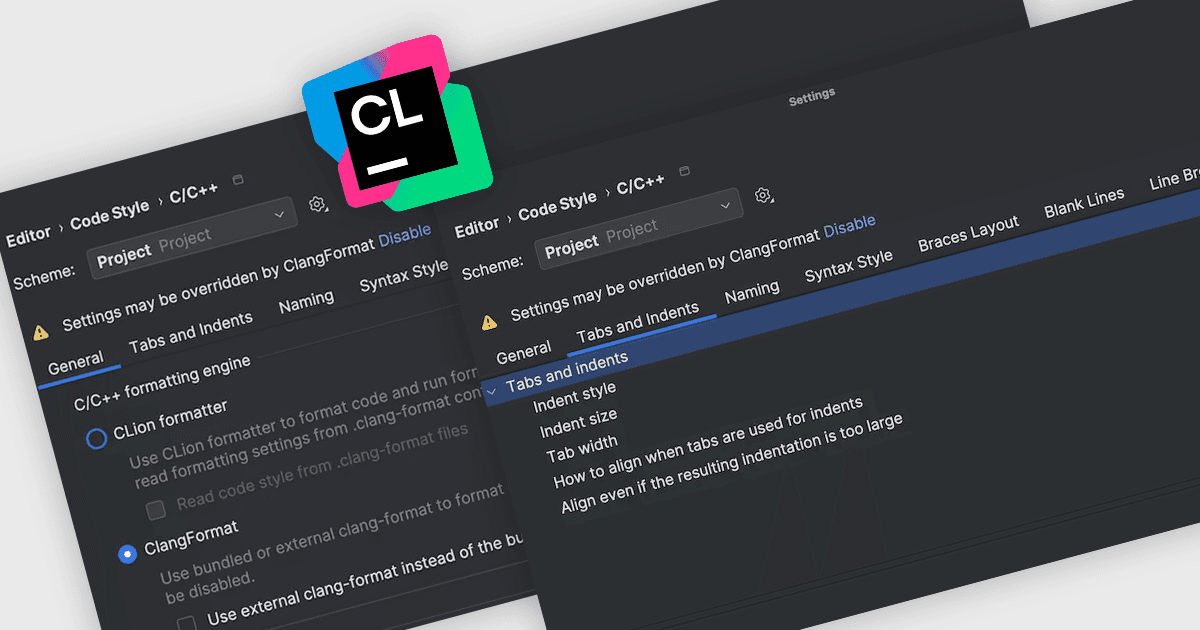 CおよびC++プロジェクト全体でコードスタイル制御を改善