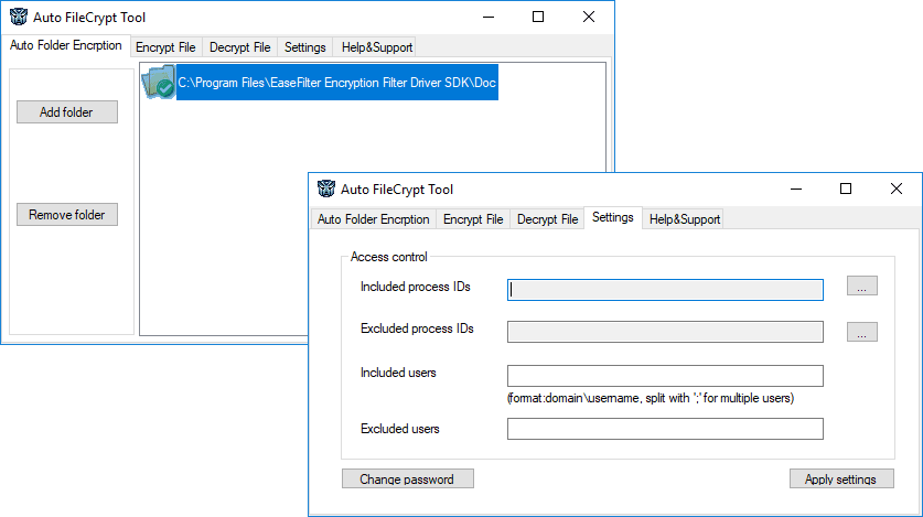 EaseFilter File System Encryption Filter Driver SDK（英語版） 商品画像