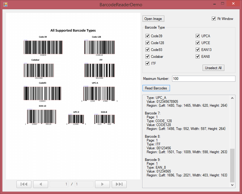Barcode Reader がリリースされました