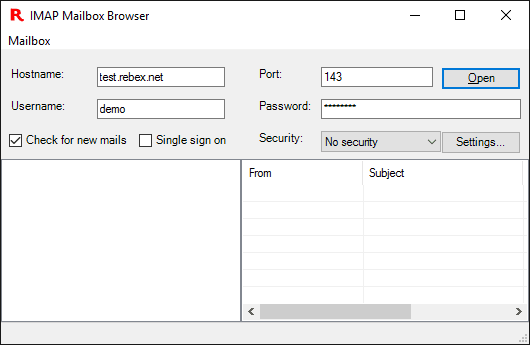 Rebex Mail Pack（英語版） 商品画像