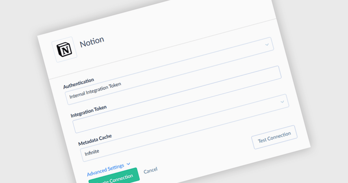 Notionをリアルタイムデータソースに