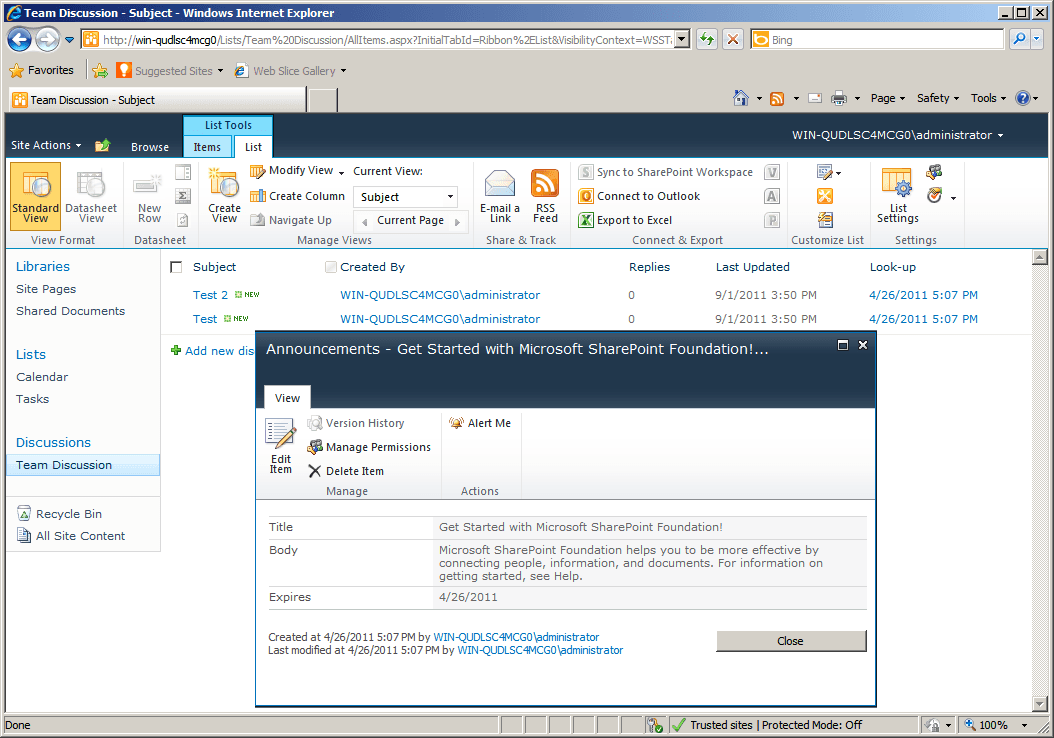 Cross-Site Lookup Column がリリース