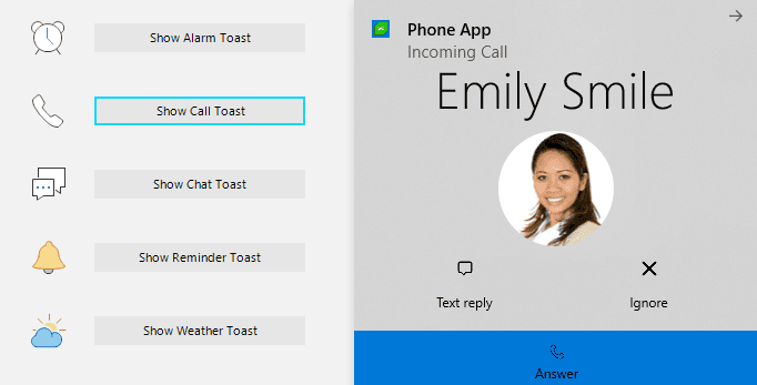 Telerik UI for WinUI UI Notification Controls 商品画像