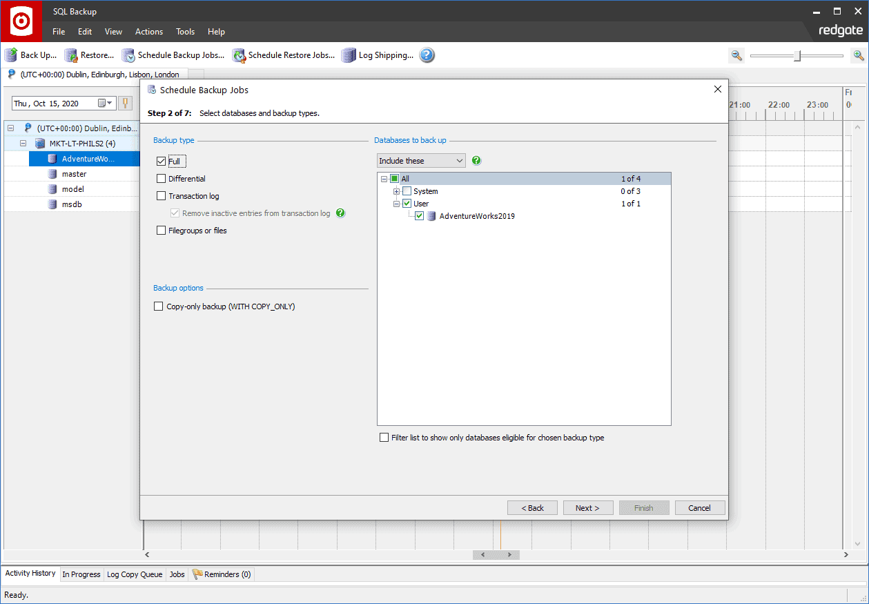 SQL Backup Pro （英語版） 商品画像