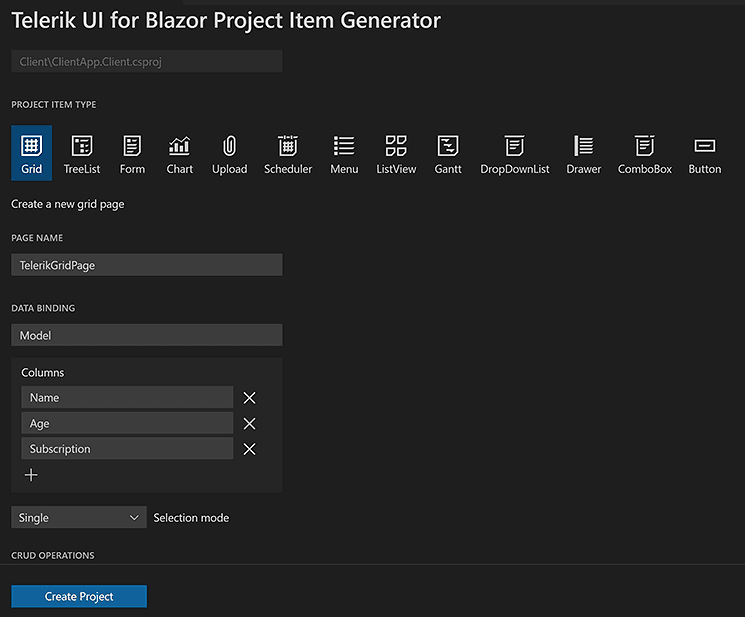 Telerik UI Blazor Visual Studio Code 商品画像 Telerik UI Blazor Visual Studio Code 商品画像