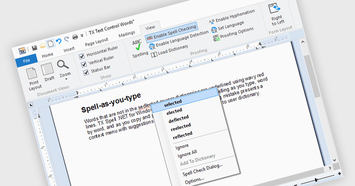 .NET 9アプリでスペルチェックを統合する
