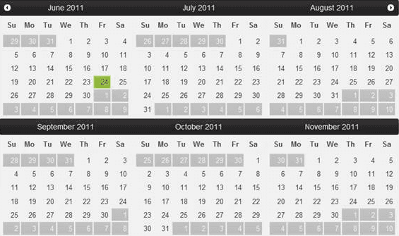 ComponentOne ASP.NET Web Forms Calendar 商品画像