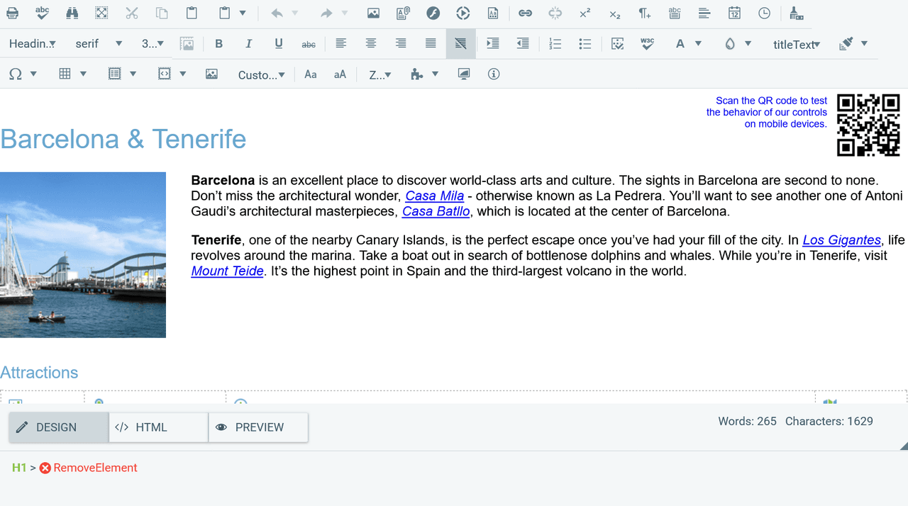 Telerik UI for ASP.NET AJAX Editor 商品画像 Telerik UI for ASP.NET AJAX Editor 商品画像