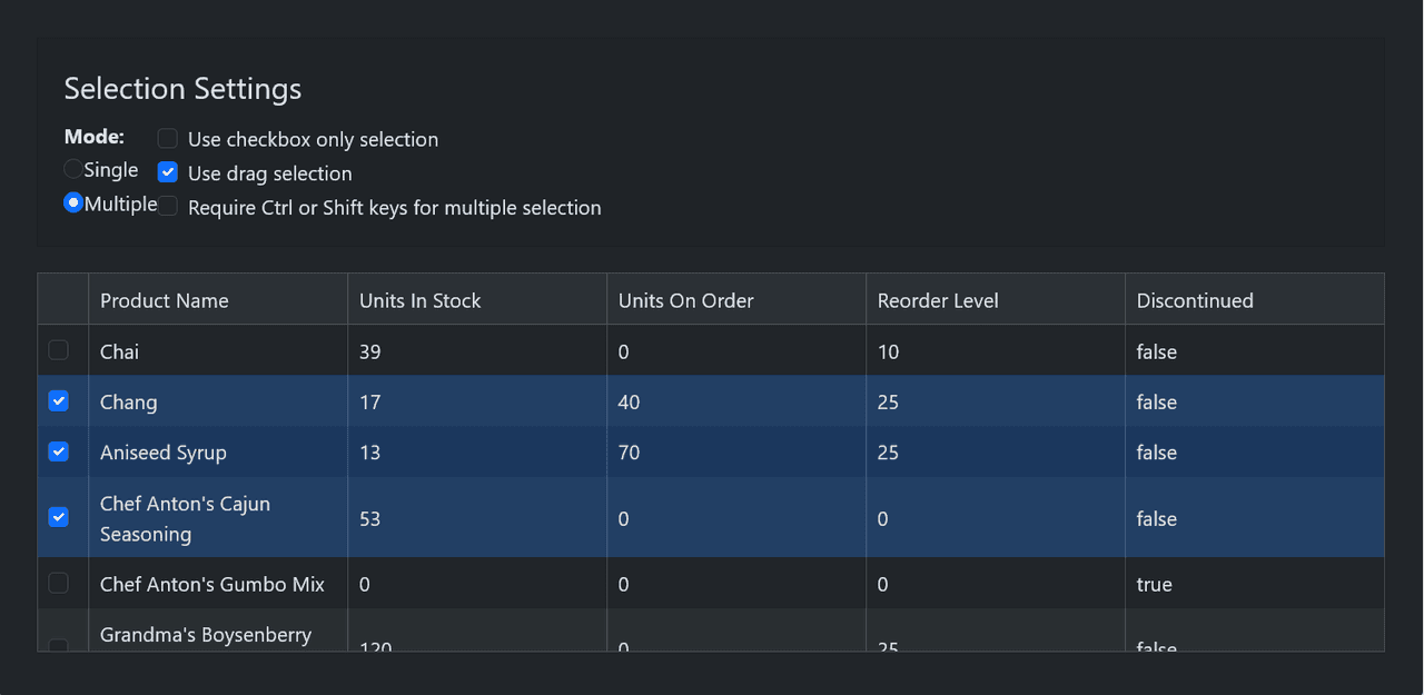 Kendo UI Angular UI Selection Controls 商品画像 Kendo UI Angular UI Selection Controls 商品画像
