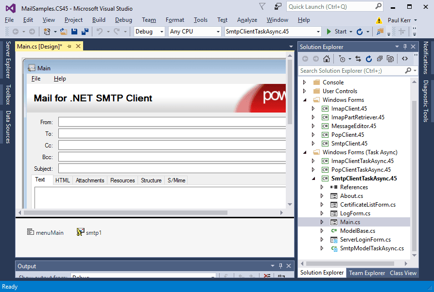 PowerTCP Mail for .NET （英語版） 商品画像