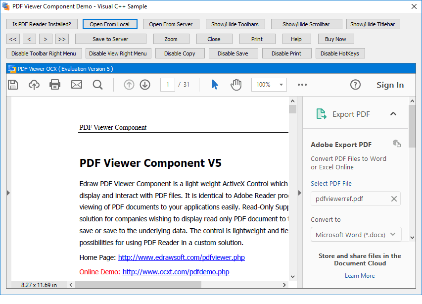 Edraw PDF Viewer Component 商品画像