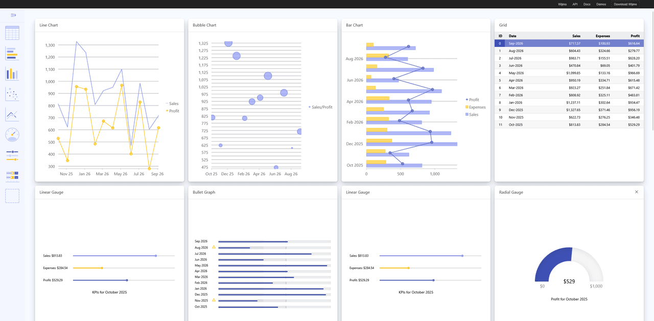 Wijmo Web Components UI Layout and Design Controls 商品画像