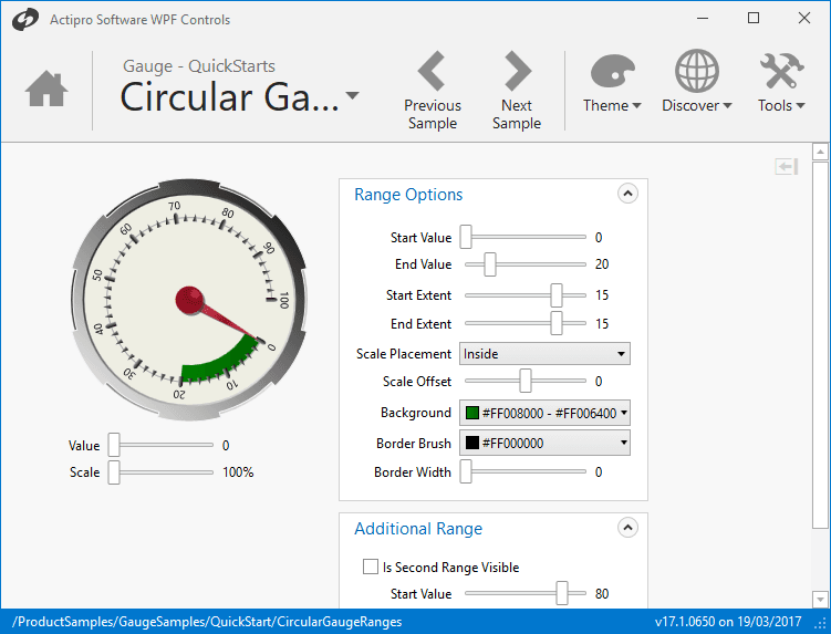 Actipro Gauge for WPF（英語版） 商品画像