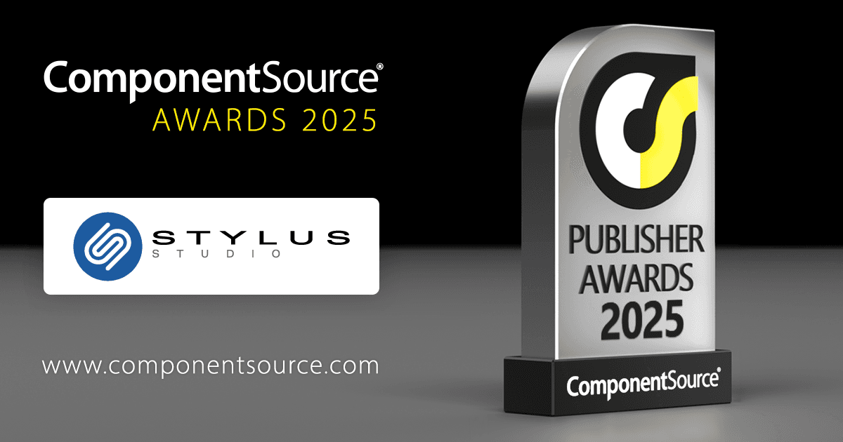 Stylus StudioがComponentSourceの賞を受賞