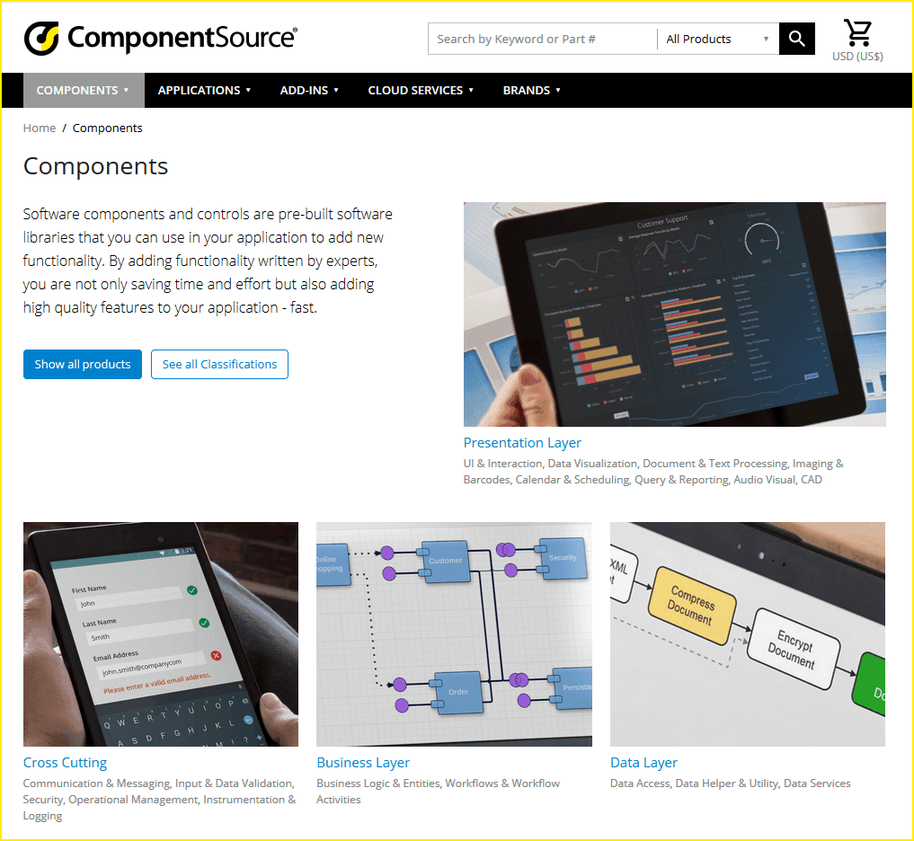 ComponentSource Test Product 商品画像
