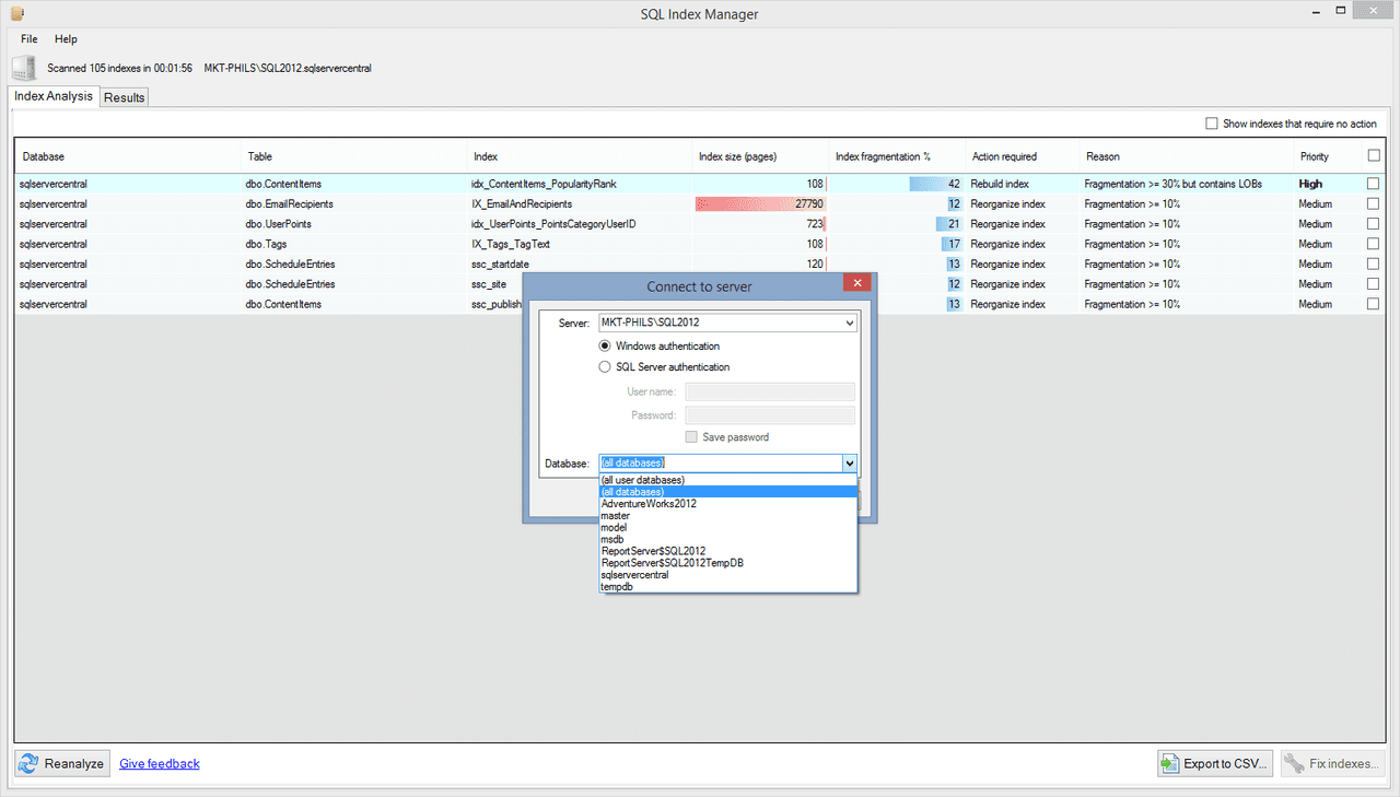 SQL Index Manager（英語版） 商品画像