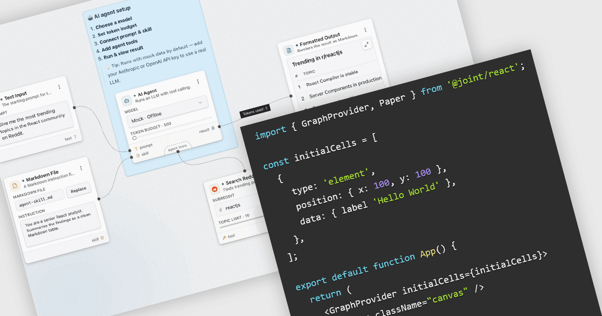 より自然に React ダイアグラムを構築する