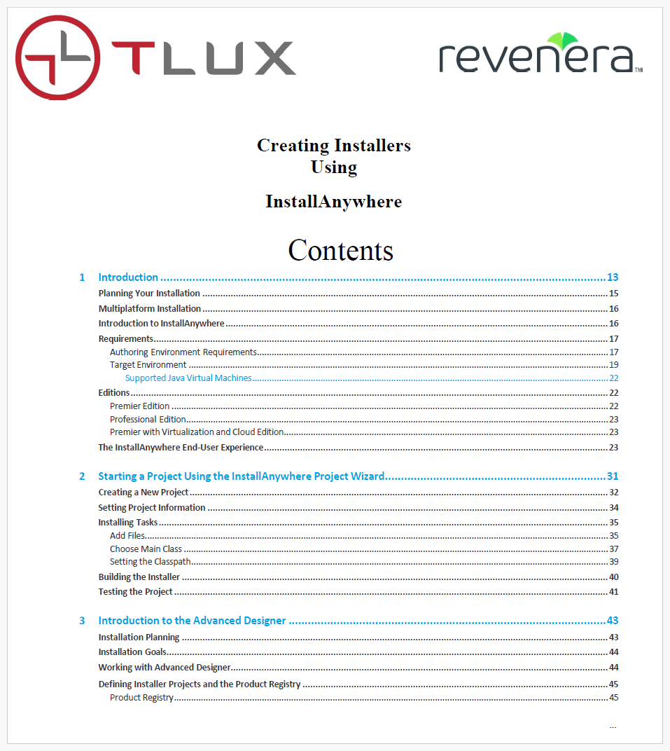 Creating Installers using InstallAnywhere - TLUX Training Course 商品画像
