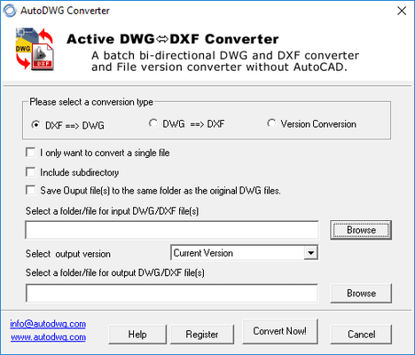 DWG DXF Converter（英語版） 商品画像