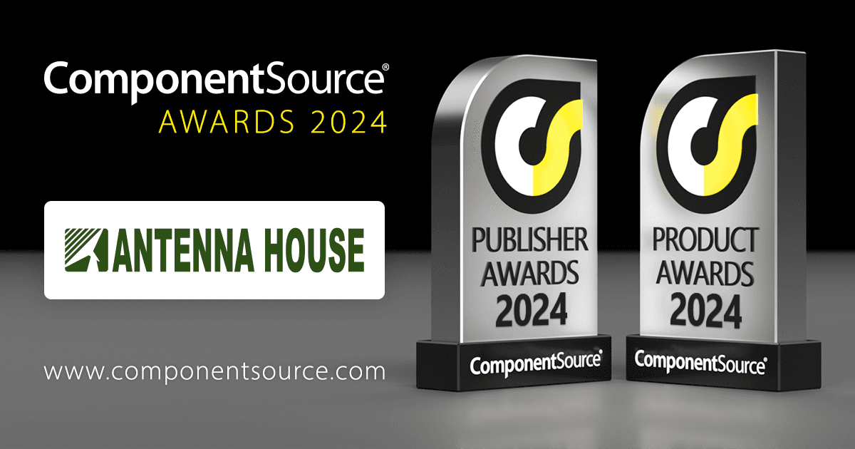 Antenna HouseがComponentSourceの賞を2つ受賞