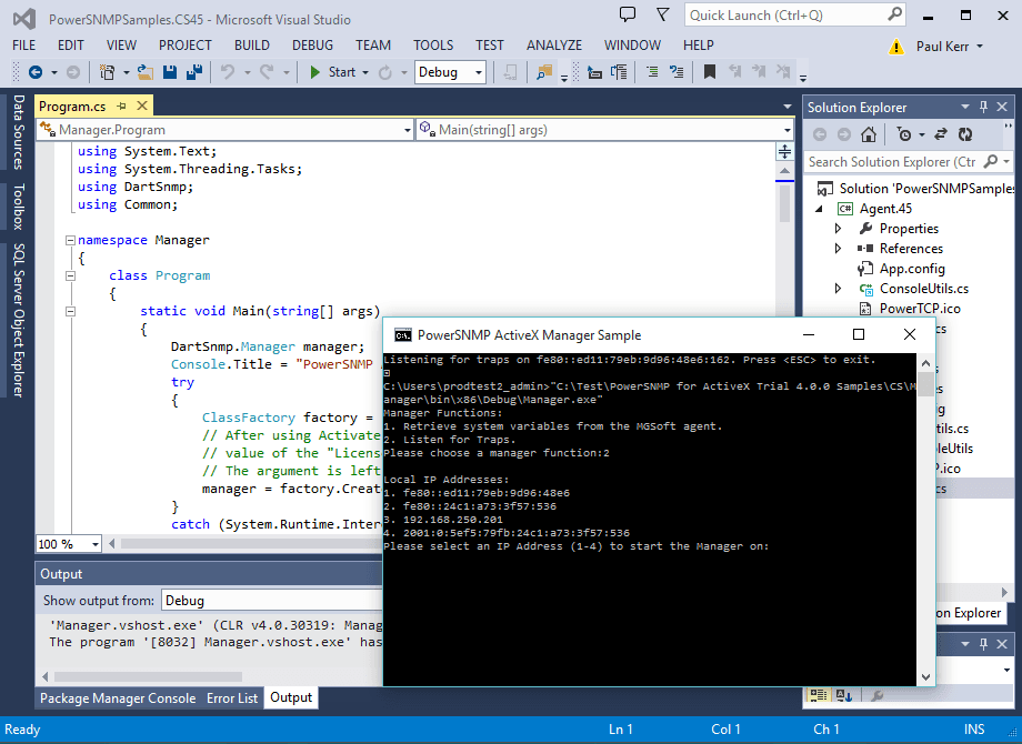 PowerSNMP for ActiveX （英語版） 商品画像