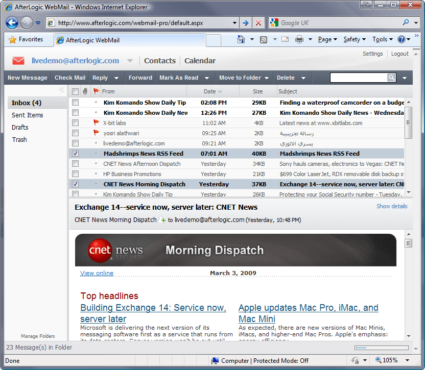 WebMail Pro for ASP.NET 商品画像