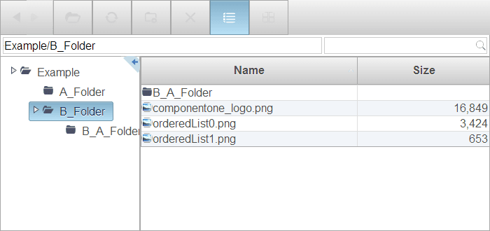 ComponentOne ASP.NET Web Forms FileExplorer 商品画像
